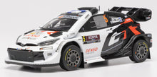 Indlæs billede til gallerivisning TOYOTA YARIS GR RALLY1 HYBRID TEAM TOYOTA GAZOO RACING WRT2 N 5 RALLY KENYA 2025 SAMI PAJARI - MARKO SALMINEN WHITE BLACK 1:43
