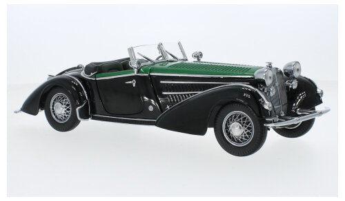 HORCH 855 SPECIAL ROADSTER 1939 BLACK/DARK GREEN 1:18