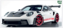 Indlæs billede til gallerivisning PORSCHE 911 GT3 RS W/WEISSACH PACK 2022 WHITE/RED 1:18