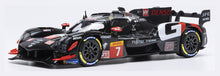 Indlæs billede til gallerivisning TOYOTA GR010 HYBRID TEAM GR RACING N 8 4th 6h SPA 2025 MIKE CONWAY - KAMUI KOBAYASHI - NYCK DE VRIES BLACK 1:43