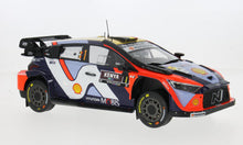 Indlæs billede til gallerivisning Hyundai i20 N Rally1, Safari Rallye Kenia, 2025, #1, T.Neuville/M.Wydaeghe, 1:18 sort/hvid 1:18