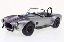 Indlæs billede til gallerivisning FORD USA SHELBY COBRA SPIDER 427 MKII SOLIDO WORKS 1965 SILVER 1:18