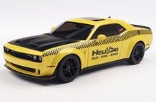 Indlæs billede til gallerivisning DODGE CHALLENGER SRT HELLCAT REDEYE WIDEBODY NYC HELLCAB 2023 YELLOW BLACK 1:18