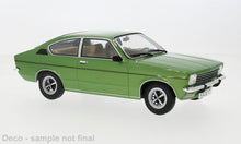 Indlæs billede til gallerivisning OPEL KADETT C COUPE GT/E 1975 GREEN 1:18