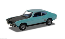 Indlæs billede til gallerivisning FORD ENGLAND CAPRI MKI COUPE 1971 BLUE BLACK 1:43