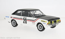 Indlæs billede til gallerivisning Opel Commodore A, Rally WM, Rally Monte Carlo, #20, H.Greder/P.Pagani hvid/sort 1:18