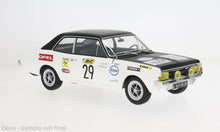 Indlæs billede til gallerivisning OPEL COMMODORE GS/E N 29 (night version) RALLY TOUR DE FRANCE AUTOMOBILE 1971 JEAN LOUIS CLARR - JEAN PIERRE PEYROUX WHITE BLACK 1:18