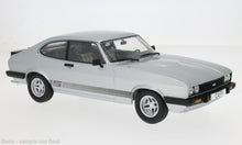 Indlæs billede til gallerivisning FORD ENGLAND CAPRI MKIII COUPE 1978 SILVER 1:18