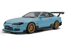 Indlæs billede til gallerivisning NISSAN SILVIA (S15) SPEC-R AERO SOLIDO WORKS 1999 BABY BLUE 1:18