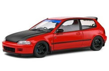 Indlæs billede til gallerivisning HONDA CIVIC (EG6) WORKS SPOON 1991 RED BLACK 1:18