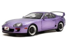 Indlæs billede til gallerivisning TOYOTA SUPRA MK4 (A80) SOLIDO WORKS 1993 PURPLE 1:18