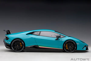 LAMBORGHINI HURACAN LP640-4 PERFORMANTE 2017 BLUE 1:12