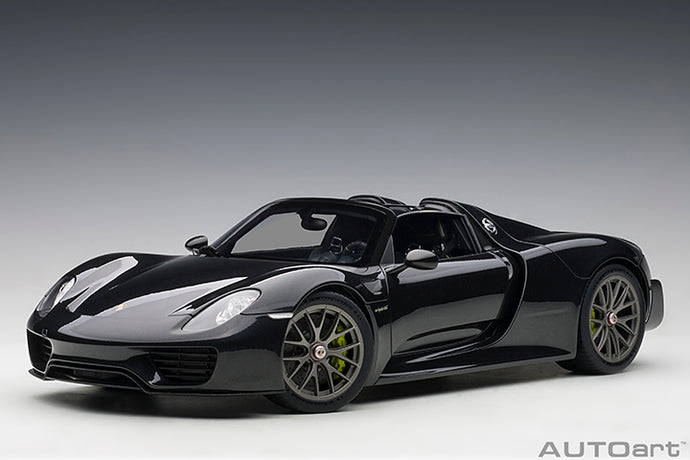 1/12 2013 Porsche 918 Spyder , black metallic 1:12