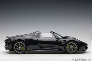 1/12 2013 Porsche 918 Spyder , black metallic 1:12
