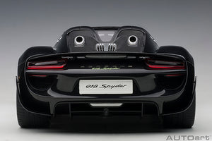 1/12 2013 Porsche 918 Spyder , black metallic 1:12