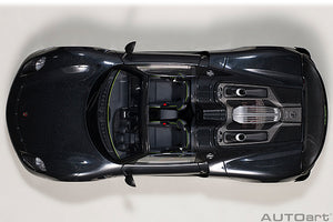 1/12 2013 Porsche 918 Spyder , black metallic 1:12