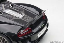 Indlæs billede til gallerivisning 1/12 2013 Porsche 918 Spyder , black metallic 1:12