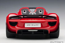 Indlæs billede til gallerivisning PORSCHE 918 SPYDER WEISSACH PACKAGE 2013 RED