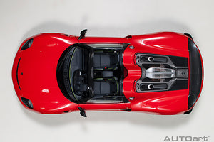 PORSCHE 918 SPYDER WEISSACH PACKAGE 2013 RED
