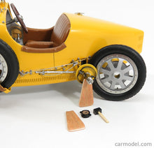 Indlæs billede til gallerivisning BUGATTI T35 N 58 WITH DRIVER FIGURE 1924 YELLOW
