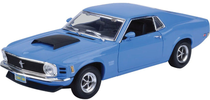 FORD MUSTANG BOSS 429 COUPE 1970 blå/sort 1:18