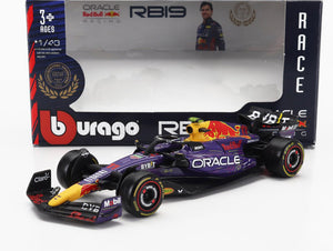 RED BULL F1 RB19 TEAM ORACLE RED BULL RACING N 11 3rd LAS VEGAS USA GP 2023 SERGIO PEREZ 1:43