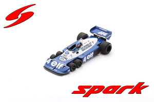 Tyrrel P34 #4 PATRICK DEPAILLER 3rd SOUTH AFRICAN GP 1977 blå/hvid 1:18