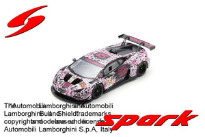 Lamborghini HURACAN GT3 EVO2 #85 BOVY/GATTING/FREY 24H LE MANS 2024 lyserød/hvid/sort 1:18