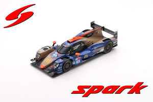 Oreca 07 - GIBSON #65 CANAL/STEVENS/ALLEN 3rd LMP2 CLASS 24H LE MANS 2021 blå/bronze 1:18