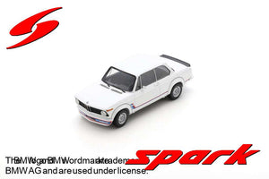 BMW 2002 TURBO 1973 With Acrylic Cover hvid/blå/rød 1:18
