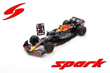Indlæs billede til gallerivisning RED BULL F1 RB18 TEAM ORACLE RED BULL RACING N 1 WINNER DUTCH GP WORLD CHAMPION 2022 - 30th VICTORY MAX VERSTAPPEN MATT BLUE YELLOW RED 1:18