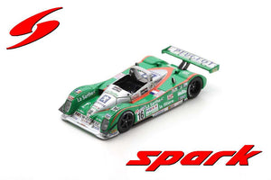 Courage C52 #16 GROUILLARD/BOURDAIS/CLERICO 4th 24H LE MANS 2000 grøn/sølv/gul 1:18