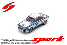 Indlæs billede til gallerivisning BMW 3.0 CSL N.51 11th 24 H LE MANS 1973 T.HEZEMANS-D.QUESTER 1:18