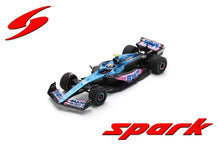 Indlæs billede til gallerivisning RENAULT F1 A523 TEAM BWT ALPINE N 10 7th MONACO GP 2023 PIERRE GASLY BLUE PINK 1:18