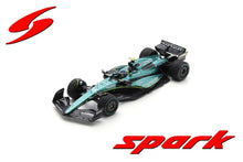 Indlæs billede til gallerivisning ASTON MARTIN ARAMCO COGNIZANT FORMULA ONE TEAM AMR23 #14 FERNANDO ALONSO 2nd MONACO GP 2023 grøn/sort/gul 1:18