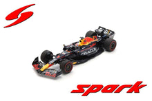Indlæs billede til gallerivisning RED BULL F1 RB19 TEAM ORACLE RED BULL RACING N 1 WORLD CHAMPION (40th CAREER VICTORY) WINNER SPAIN GP 2023 MAX VERSTAPPEN MATT BLUE 1:18