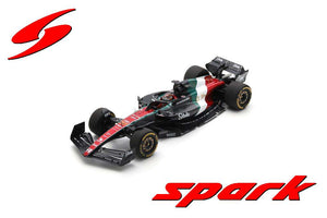 ALFA ROMEO F1 TEAM STAKE C43 #77 VALTTERI BOTTAS 10th ITALIAN GP 2023 - SPECIAL LIVERY sort/rød/grøn/hvid 1:18