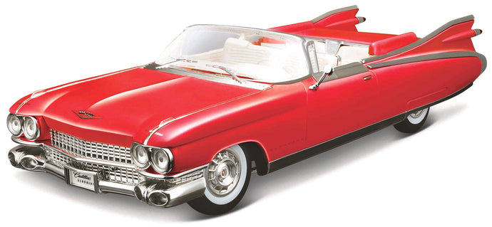 CADILLAC ELDORADO BIARRITZ CABRIO 1959 rød 1:18