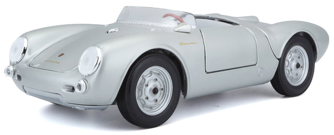 PORSCHE 550 A SPYDER 1953 SILVER 1:18