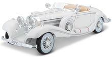 Indlæs billede til gallerivisning MERCEDES BENZ 500K 1936 hvid 1:18
