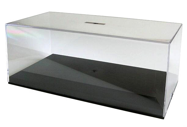 VITRINE 1:18 LxHxB 30x15x12 6 st. 7.16 p/s gennemsigtig 1:18