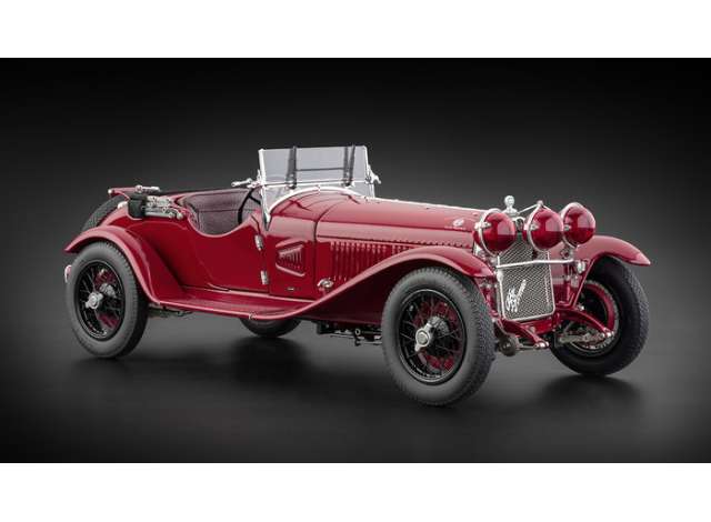 1930 Alfa Romeo 6C 1750 GS, red 1:18