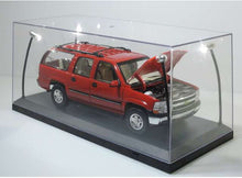 Indlæs billede til gallerivisning 1:18 Led Show case with 4 Ultra Bright Led Black base, Adjustable light