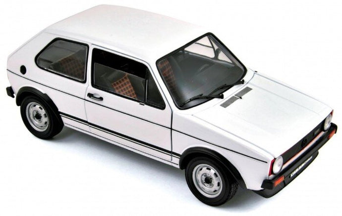 VW GOLF GTI 1976 ALPINE WHITE 1:18 REPROD.2024