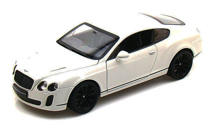BENTLEY CONTINENTAL SUPERSPORTS 2010 WHITE 1:24