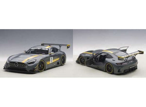 2015 Mercedes-AMG GT3 Presentation Car, grey 1:18