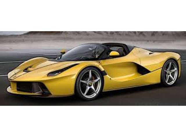 1/18 Ferrari Laferrari Aperta, yellow 1:18