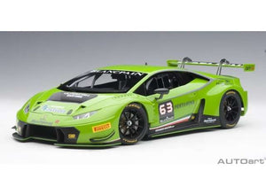 2015 Lamborghini Huracan GT3 #63, green 1:18