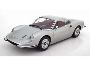 1973 Ferrari 246 GT Dino, silver 1:12