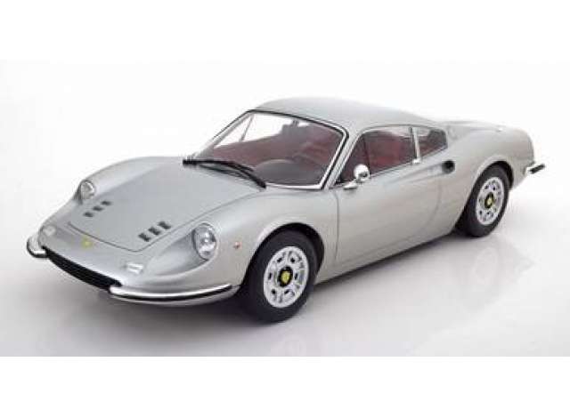 1973 Ferrari 246 GT Dino, silver 1:12